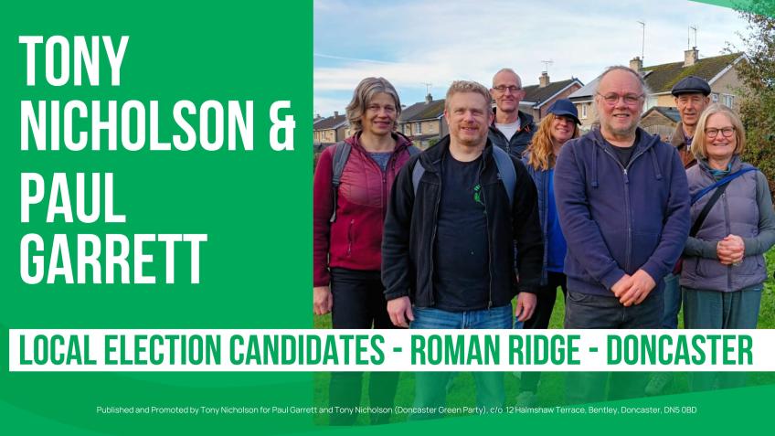 Get Greens Elected In Doncaster