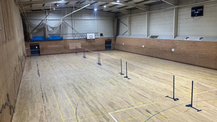 Ross Peers Sports Hall Floor Replacement
