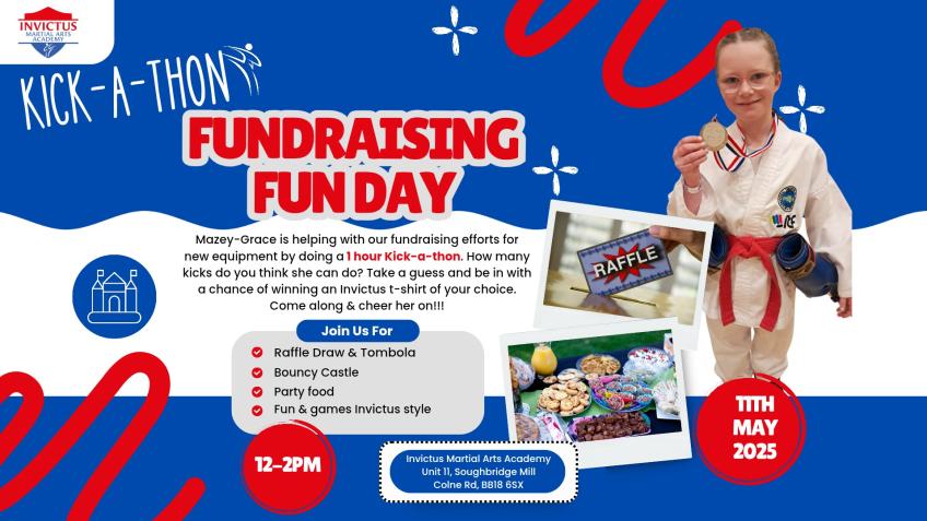 Kick-a-thon Fundraising Fun Day