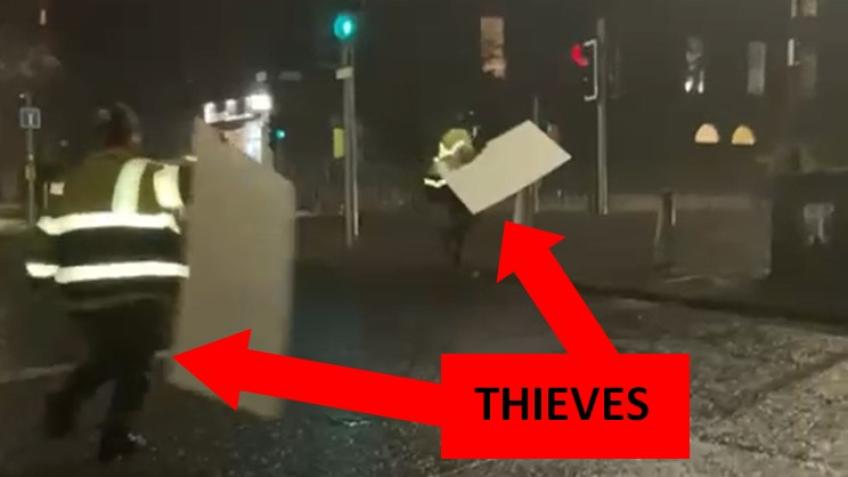 Replace our stolen placards