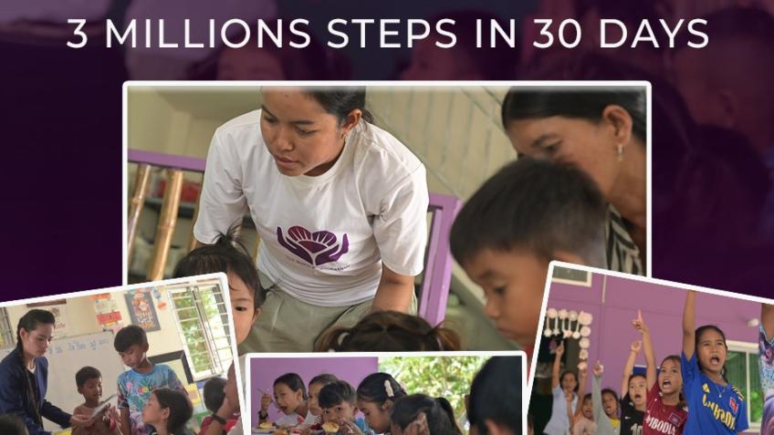 3 Million Steps in 30 Days