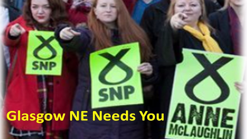 Help SNP's Anne McLaughlin take Labour stronghold!