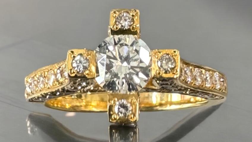 Win This 18ct Gold Diamond Ring worth over £3000