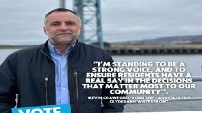 Clydebank Waterfront Ward by election15th May 2025