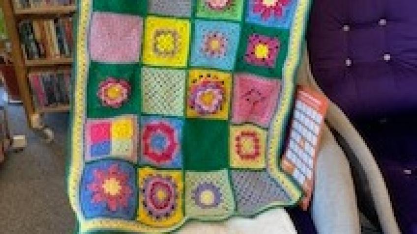 Crochet Blanket in aid of Alzheimer's Research