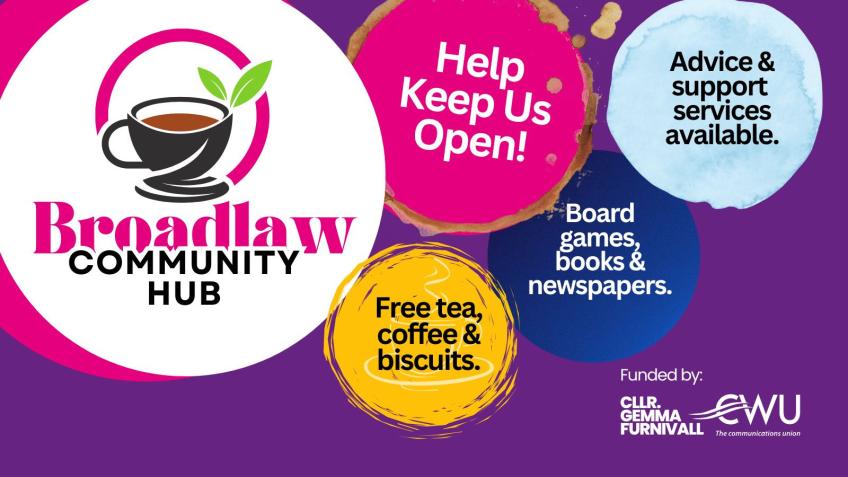 Keep Broadlaw Community Warm Hub Open!