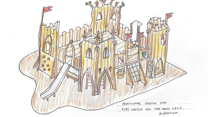 Outdoor play structure fundraising