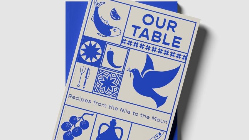 Cook book celebrating recipes from refugees