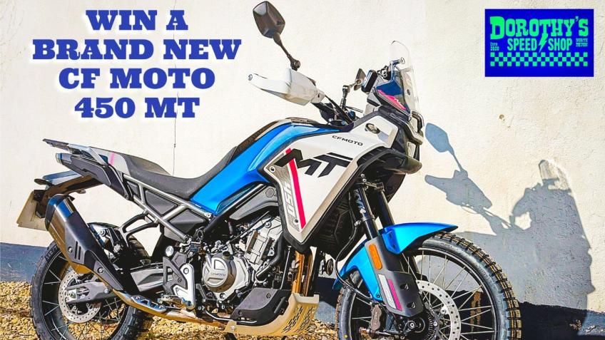 WIN a brand new CF Moto 450 MT