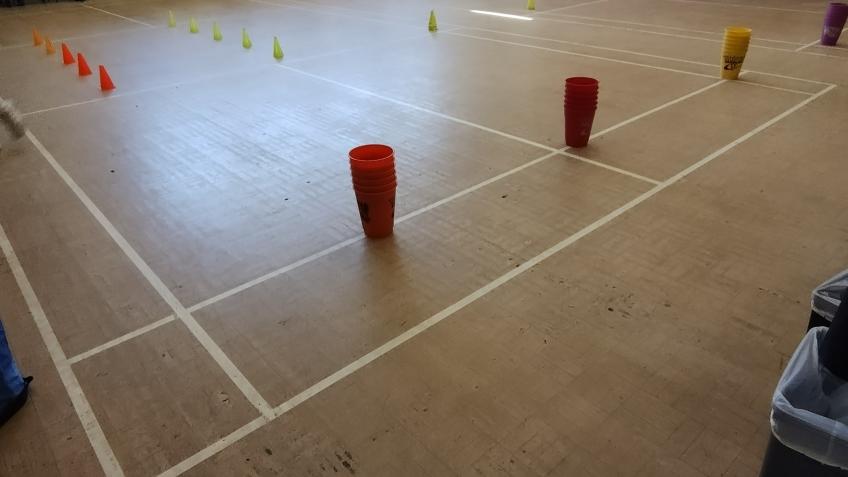 Main hall New floor skimmed