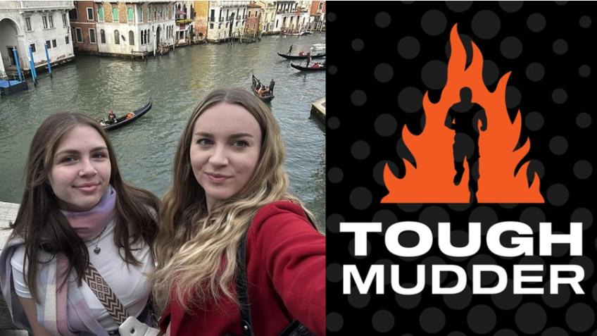 Hannah and Lucy-May's 15K Tough Mudder