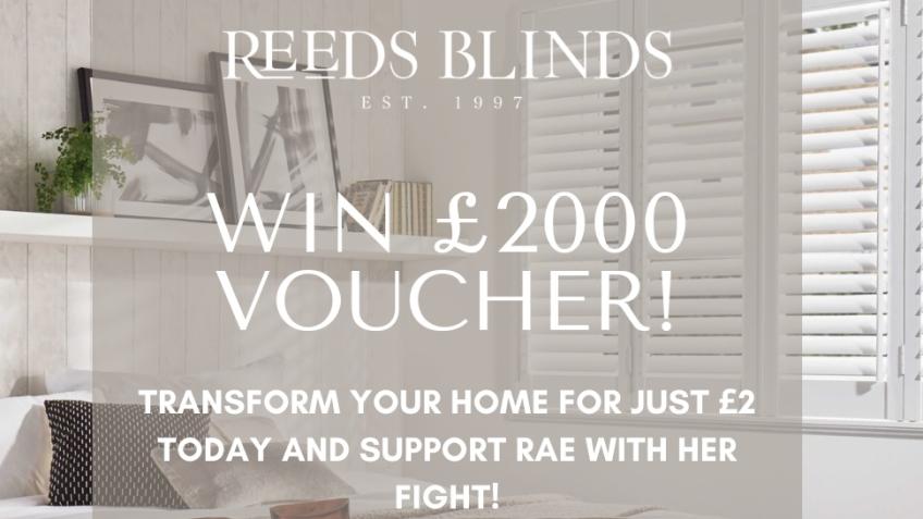 £2000 Voucher for Reed’s Blinds