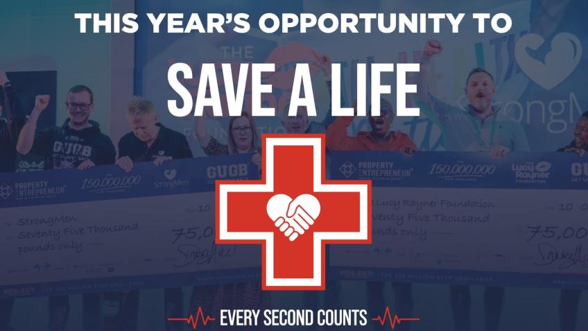Get Up Give Back 2025 - Save A Life ❤️