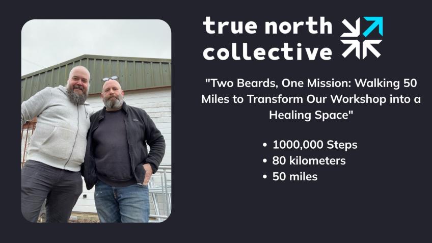 Two Beards, 1 Mission: Walking 50 Miles in 30 days