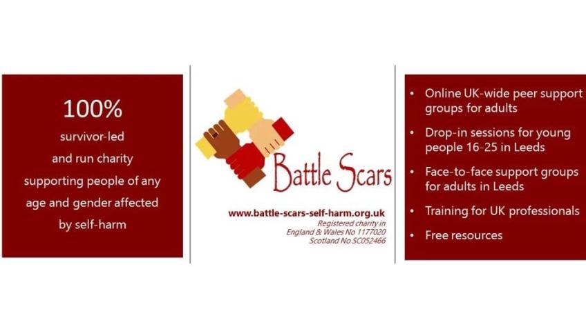 Battle scars self harm charity