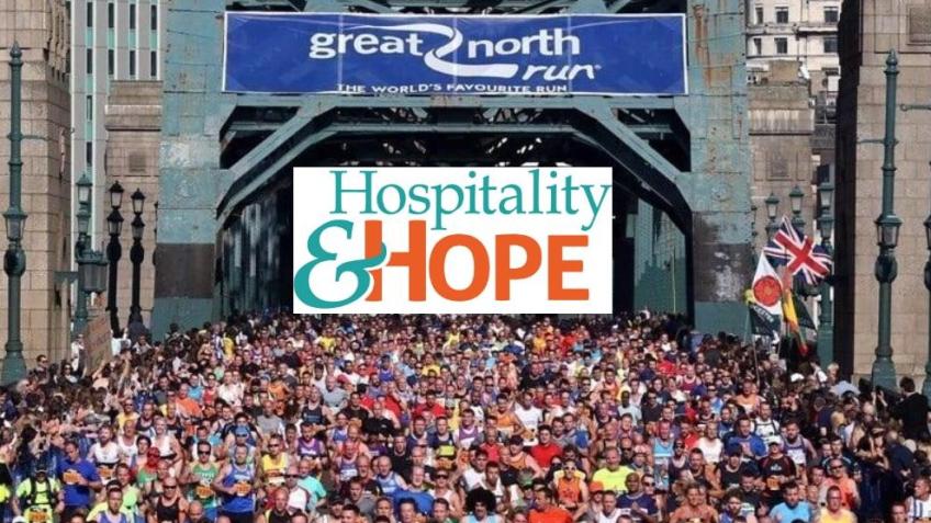 Rory's Great North Run For Hospitality & Hope