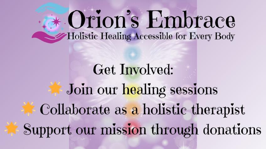 Orion's Embrace - Holistic Healing for Every Body