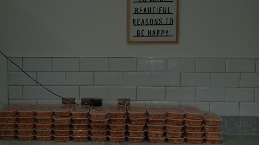 Meals for the homeless and hungry project
