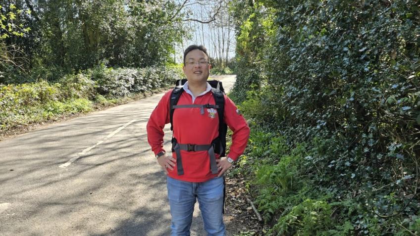 Walking challenge By Dr Tomonaga