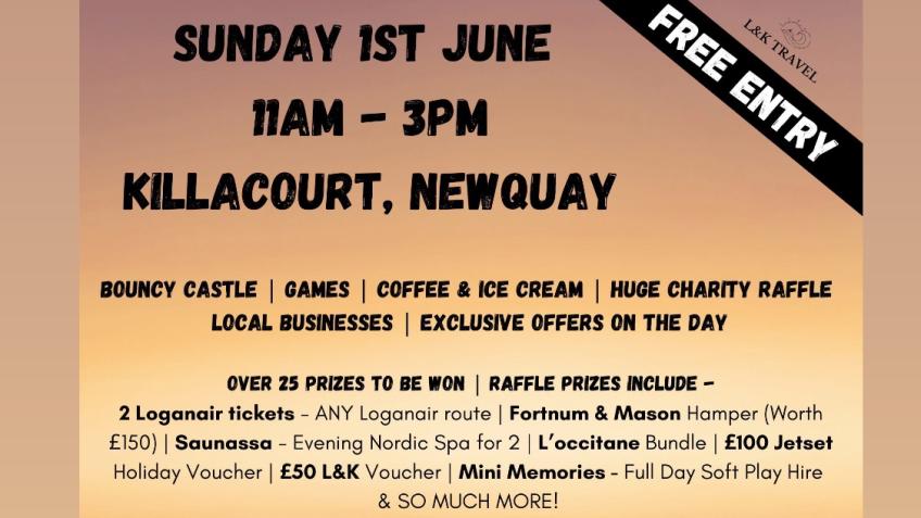 L&K’s Prize Draw - in aid of The Hugs Foundation