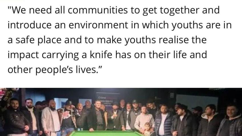 Providing opportunities to reduce knife crime