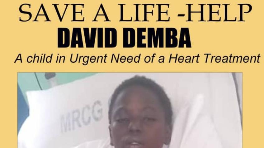 Urgent Need of heart surgery 16 year old David