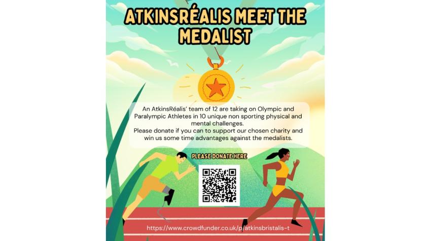Help AtkinsRéalis Beat the GB Medalists