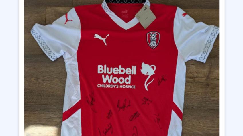 Signed Rotherham United Shirt