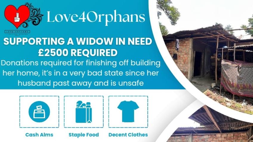 Rebuild a Widow’s Home – Urgent Appeal