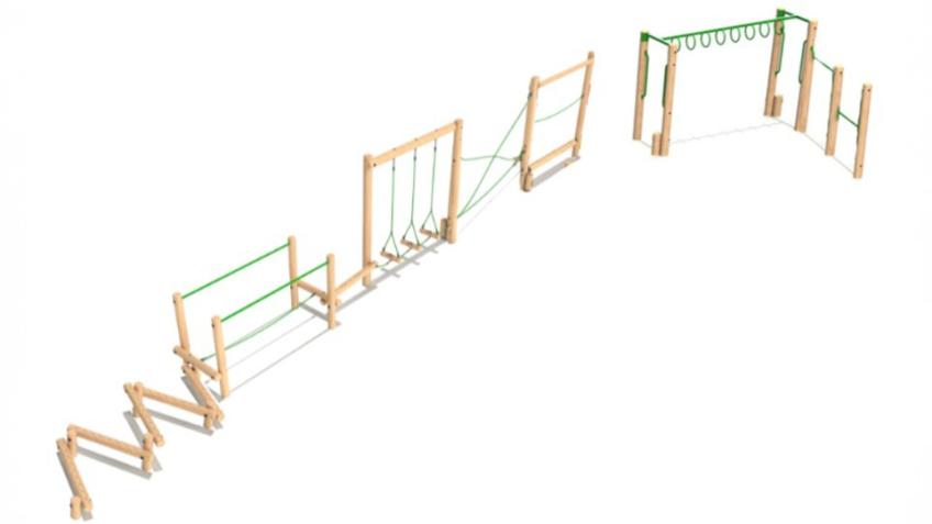 Merriott Primary School Trim Trail Replacement
