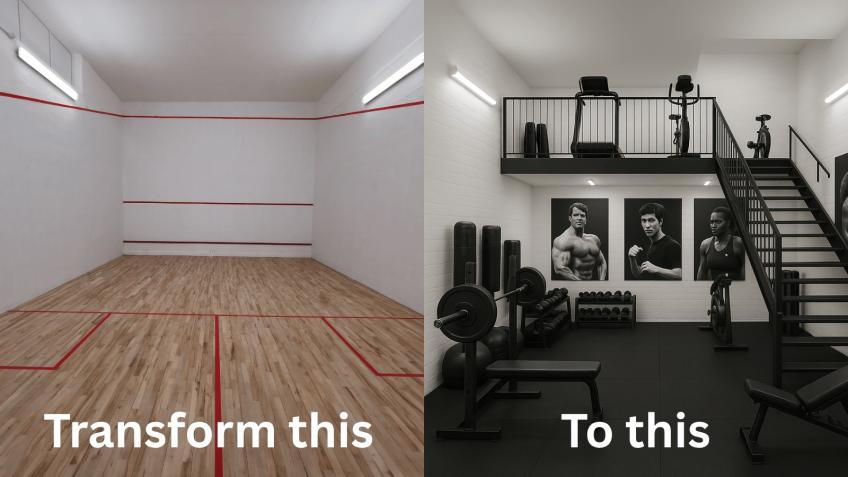 Building a gym that's more than just fitness