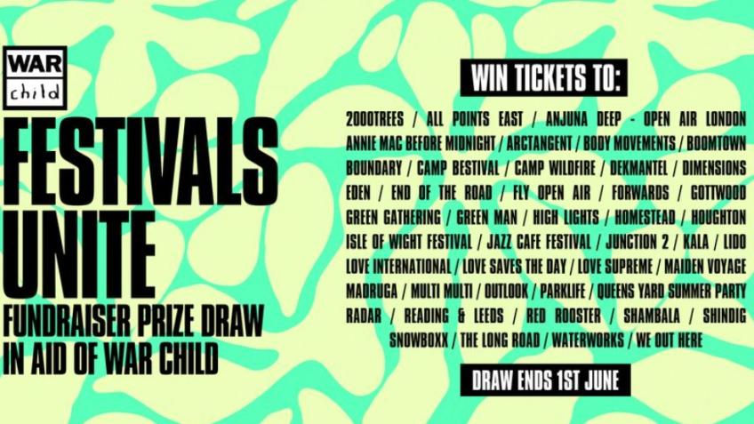 Festivals Unite Prize Draw