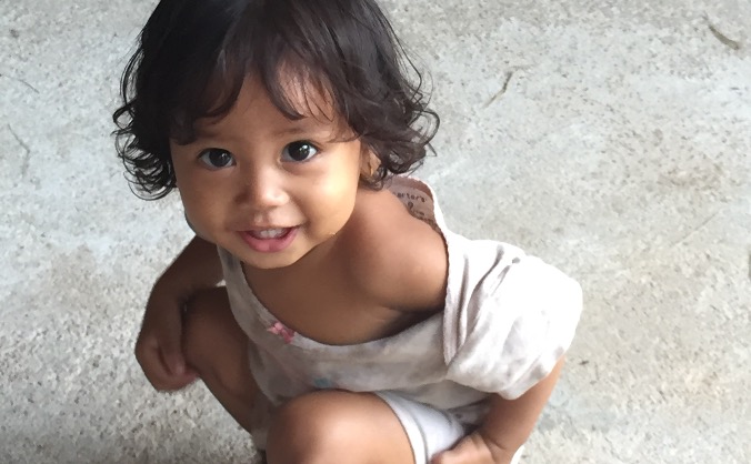 Reusable nappies for Cambodian Babies