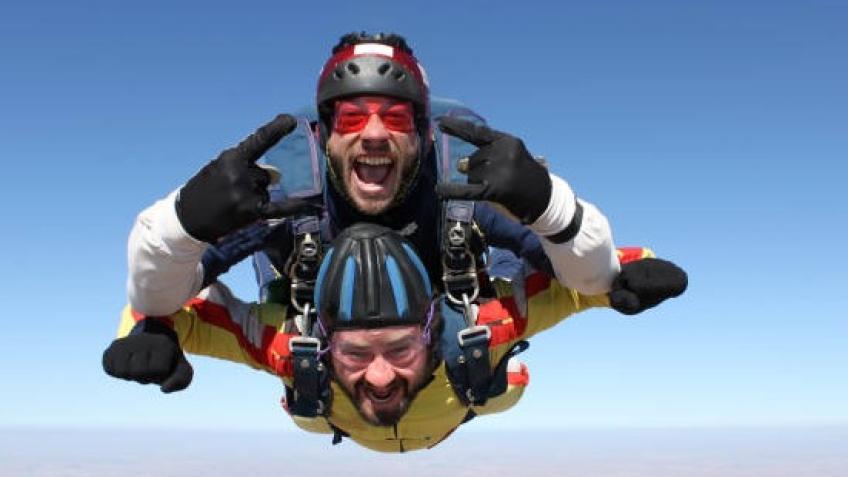 Skydive for Military vs Cancer