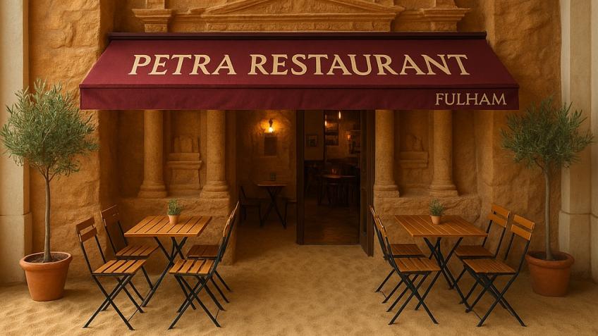 Authentic Petra style Restaurant/Shisha  cafe