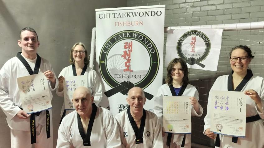New padded floor for Chi Fishburn Taekwondo