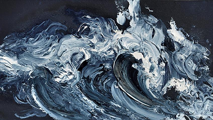 Painting by Maggi Hambling