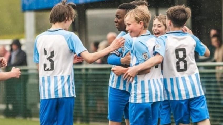 Kids football team