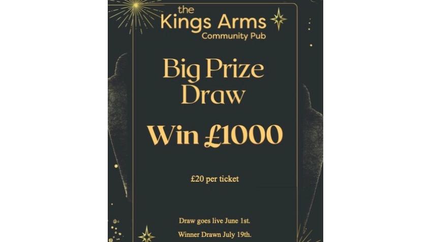 The Kings Arms Pub Strete Summer Prize Draw