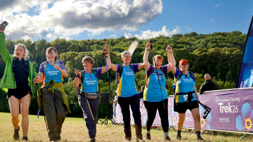 Alzheimer's Society - Trek26 Volunteering