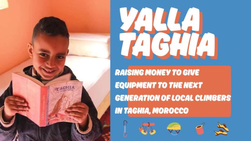 Yalla Taghia! Support Young Climbers in Morocco