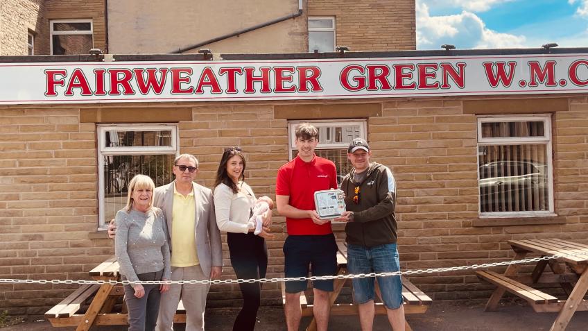 24/7 Public Defibrillator for Fairweather Green