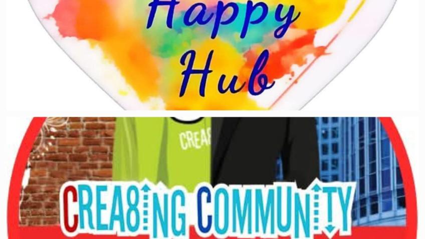 Our Happy Hub and Crea8ing Community