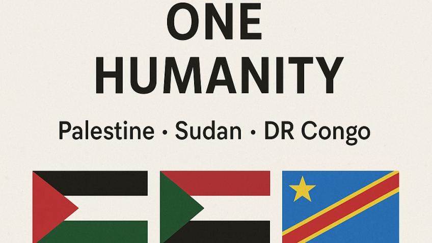 One Humanity: Palestine, Sudan, DR Congo