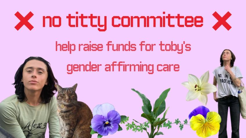 Help raise funds for Toby's gender affirming care!