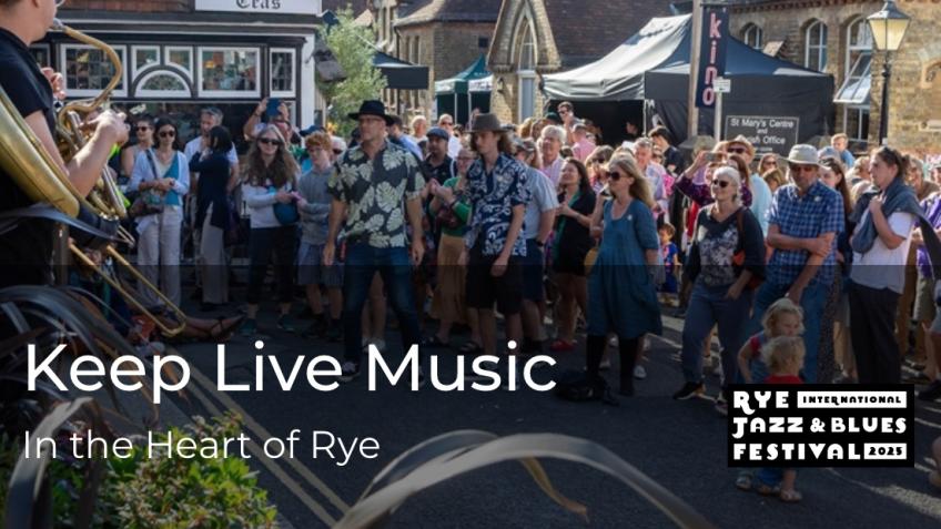 Help Keep Live Music Free in the Heart of Rye!