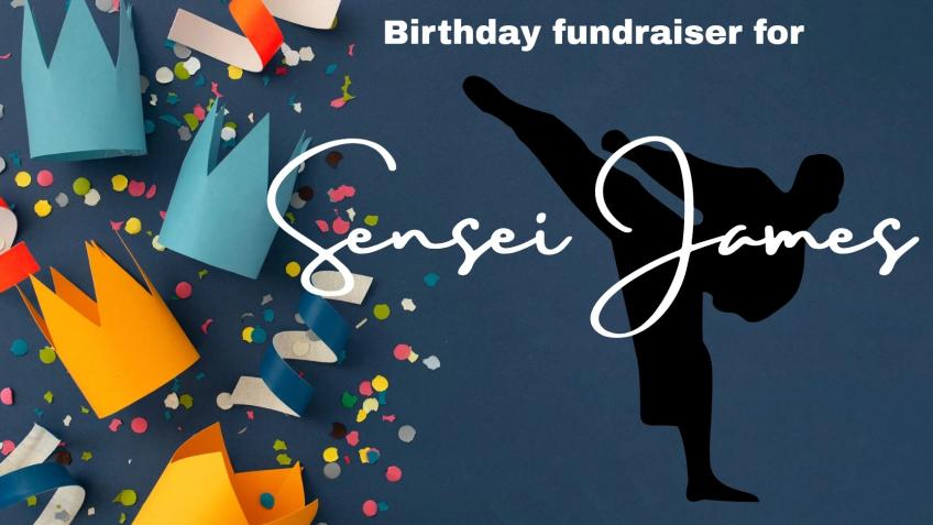 Sensei James' birthday
