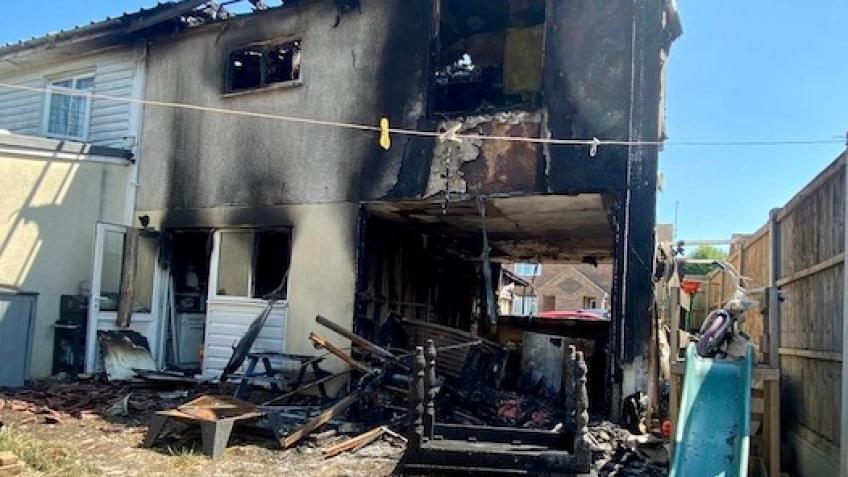 Help rebuild their home