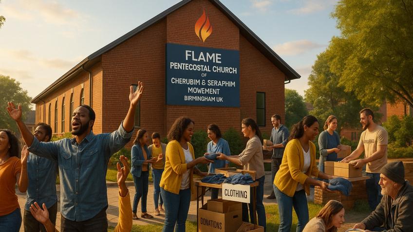 FLAME PENTECOSTAL CHURCH OF CHERUBIM & SERAPHIM MOVEMENT BIRMINGHAM UK