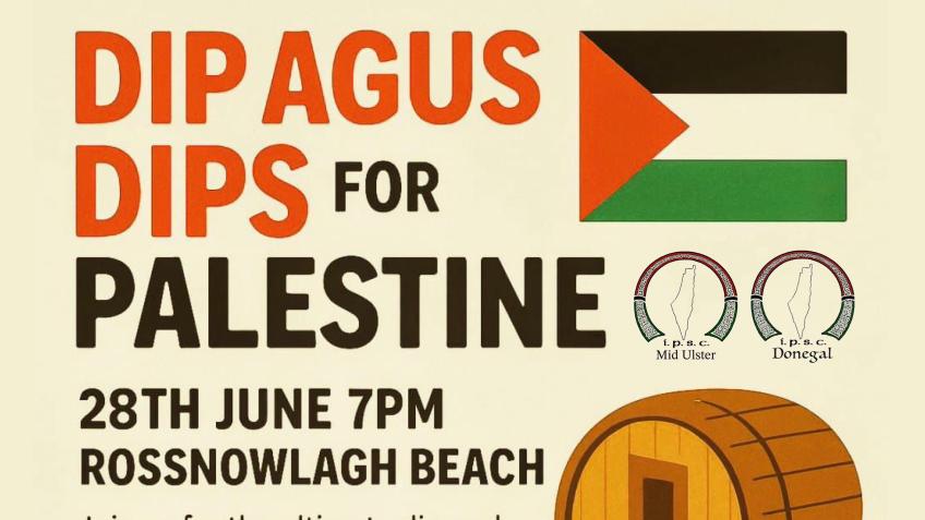 Dip for Palestine Aid Fundraiser